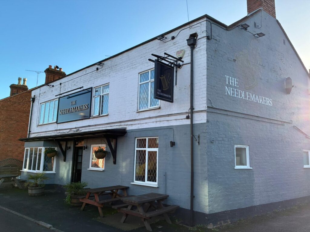 The Needlemakers exterior from Watts Road